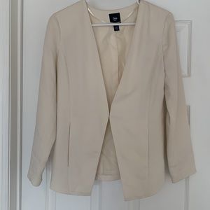 Cream blazer